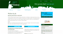 Desktop Screenshot of bedrijvengroepniedorp.nl